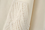 Caren Crochet Pocket Sweatshirts