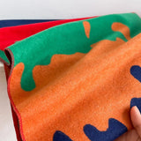 Luxe Colorful Camouflage Cashmere Shawl Scarves