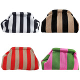 Emela Stripe Knit Day Clutches