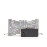 Fatima Crystal Bow Evening Clutch