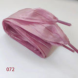 Ombre Wide Silk Bow Shoelaces