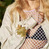 Textured Large Heart Shaped Cuff Bracelets