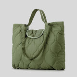 Onora Nylon Quilted Padded Large Tote Bag