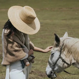 Bora Casual Straw Fedora Hats