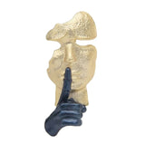 Color Contrast Silence Mask Brooches