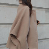 Dalia Cape Look Woolen Jacket