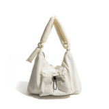 Bianca Nylon Puffy Shoulder Bag