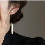 Elegant Baroque Pearl Water Drop Earrings