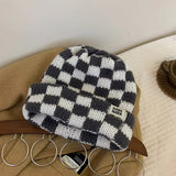 Cute Checkerboard Beanies