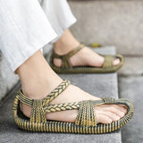 Njeri Unisex Rope Look Gladiator Sandals