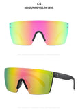 Michelle Reflective Visor Shield Sunglasses
