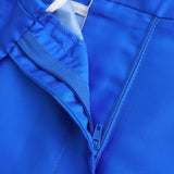 Ramona Blue Printed Wide Leg Pants