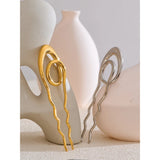 Rho Metal Geometric Fashion Hairpin