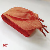Ombre Wide Silk Bow Shoelaces
