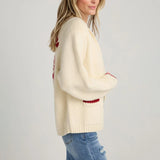 Nelly Lobster Prints Cardigan