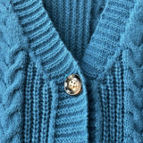 Miho Koi Fish Cable Knit Cardigan