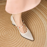 Veronica Perforated MaryJane Pump