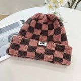 Cute Checkerboard Beanies