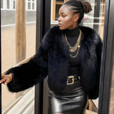 Selene Faux Fox Fur Jacket