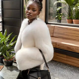 Selene Faux Fox Fur Jacket