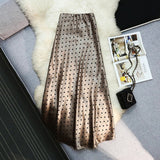 Sera Polka Dot Satin Mermaid Skirts
