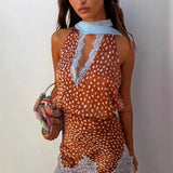 Seraphina Polka Lace Two-Piece Maxi Set