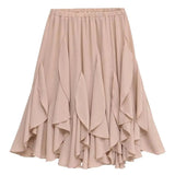 Serena Soft Ruffle Hem Chiffon Skirt