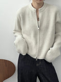 Kasey Basic Knit Bomber Jacket