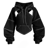 Tillie Cut-out Hoodie Sweatshirt