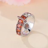 Juniper Luxe CZ Rhinestone Charm Rings