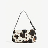 Zahra Cowhide Prints Western Shoulder Bag