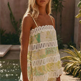 Sabrina Wavy Trim Two-Piece Set