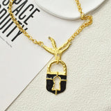 Noir Éclat Lock Jewelry Collection