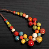 Marisol Ceramic Bead Necklace
