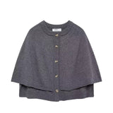 Zenith Knit Cape Cardigan