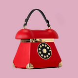 Tamara Vintage Telephone Shaped Box Bag