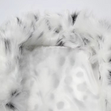 Reka Faux Snow Leopard Fur Maxi Coat