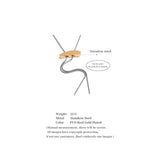 Gold Geometric Adjustable Long Bib Necklace