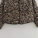 Keith Leopard Light Quilted Jackets