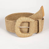 Casual Wide Woven Safari Belts