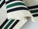 Bessie Casual Striped Polo T-shirts