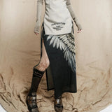 Ina Dark Angel Wing Creative Scarf