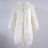 Shaggy Faux Fur Hooded Coats - 4 Colors watereverysunday