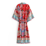 Sibanie Bohemian Floral Kimono Robes