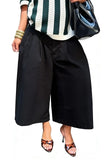 Sierra Camo Wide-Leg Culotte Pants