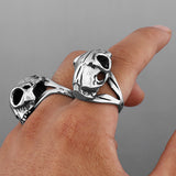 Simple Skull Hollow Ring watereverysunday