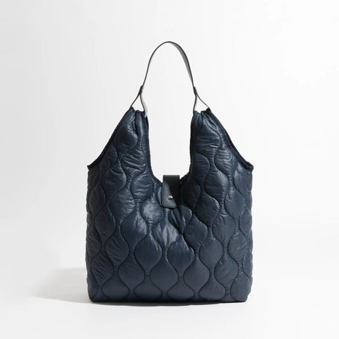 Sirke Quilted Puffer Hobo Bag watereverysunday