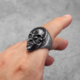 Skull Joker Mask Ring