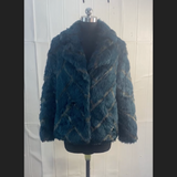 Skye Shaggy Faux Fur Short Coat