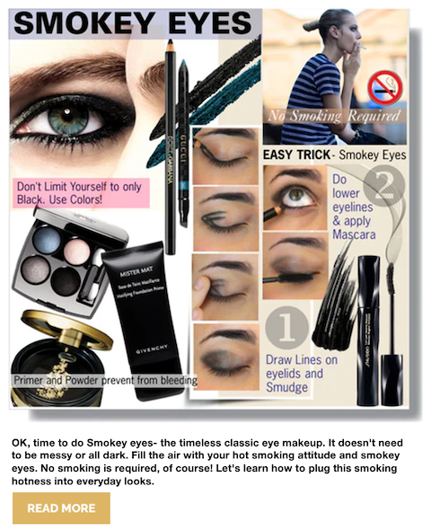 Smokey Eyes - watereverysunday beauty blog